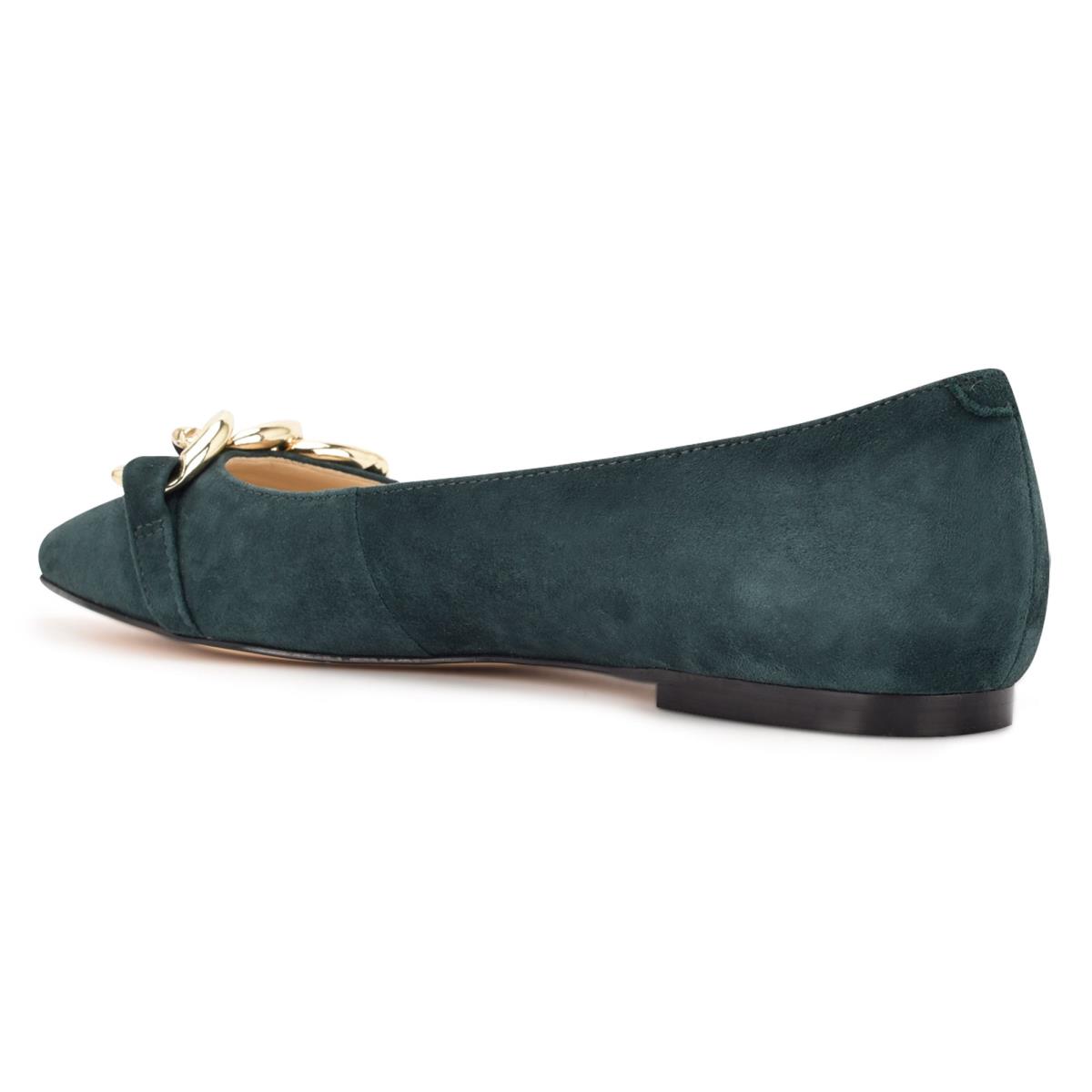 Dámské Baleríny Nine West Brinks Pointy Špicí Blankyt | 3068OJEHK