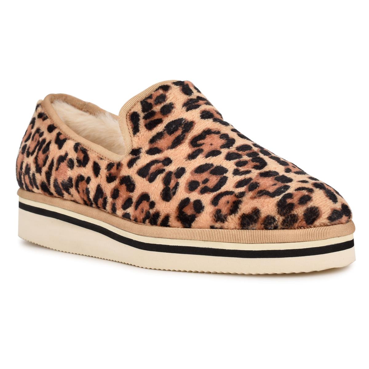 Dámské Baleríny Nine West Laze Cozy Slip On Leopard | 8795CKFAH