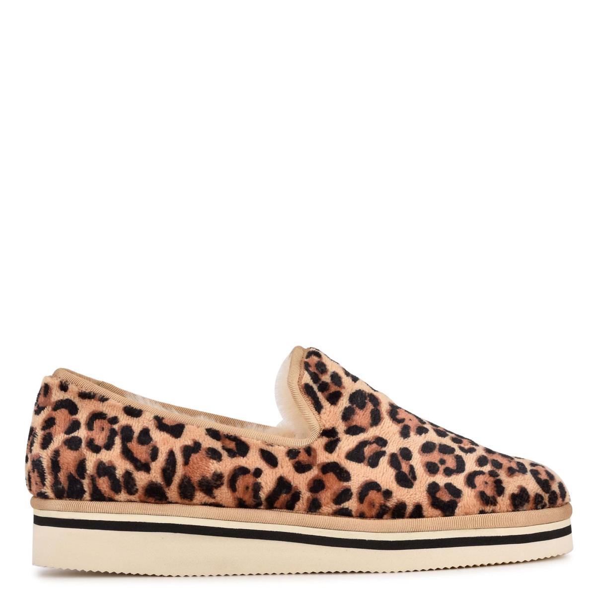 Dámské Baleríny Nine West Laze Cozy Slip On Leopard | 8795CKFAH