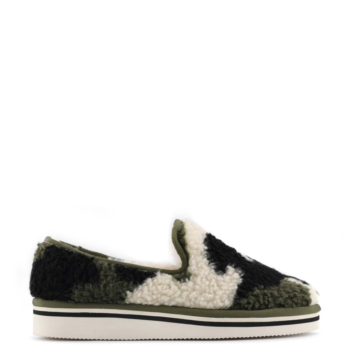 Dámské Baleríny Nine West Laze Cozy Slip On Černé Bílé | 9376OISZN