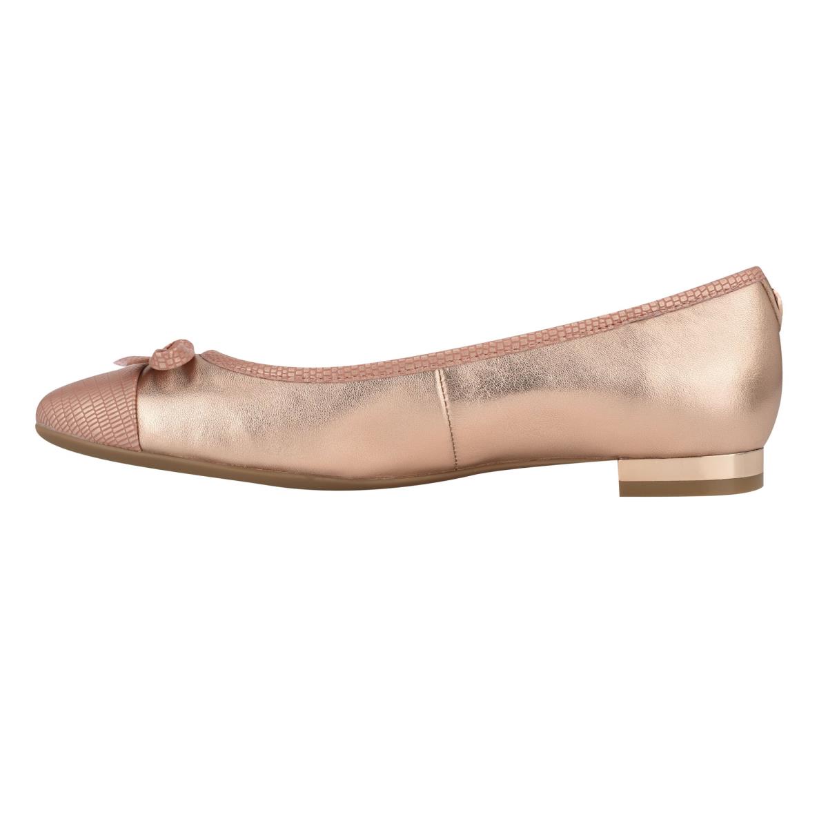 Dámské Baleríny Nine West Olly 9x9 Ballet Růžové | 3826UXLTY