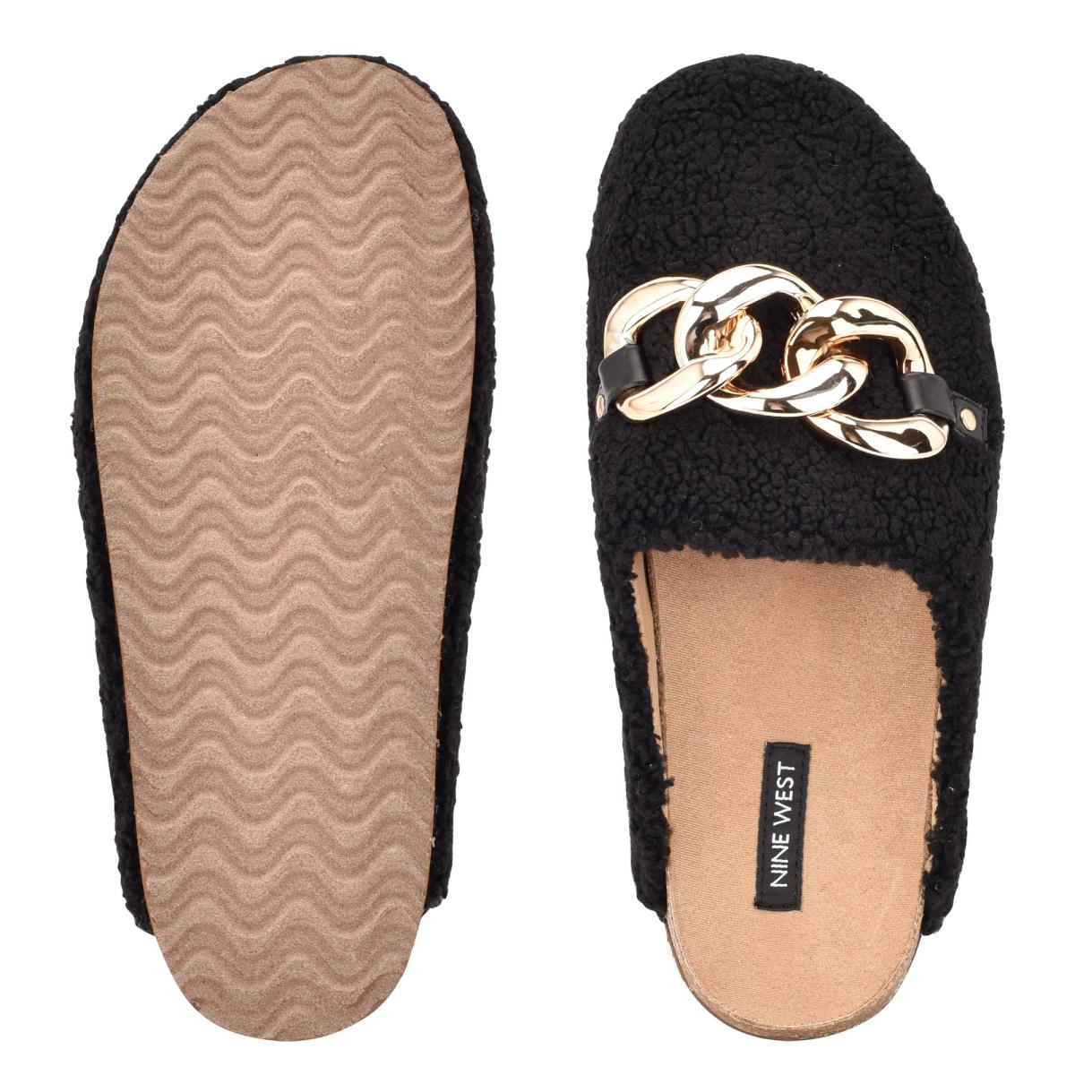 Dámské Boty Mules Nine West Everyth Cozy Černé | 1275YQNVR