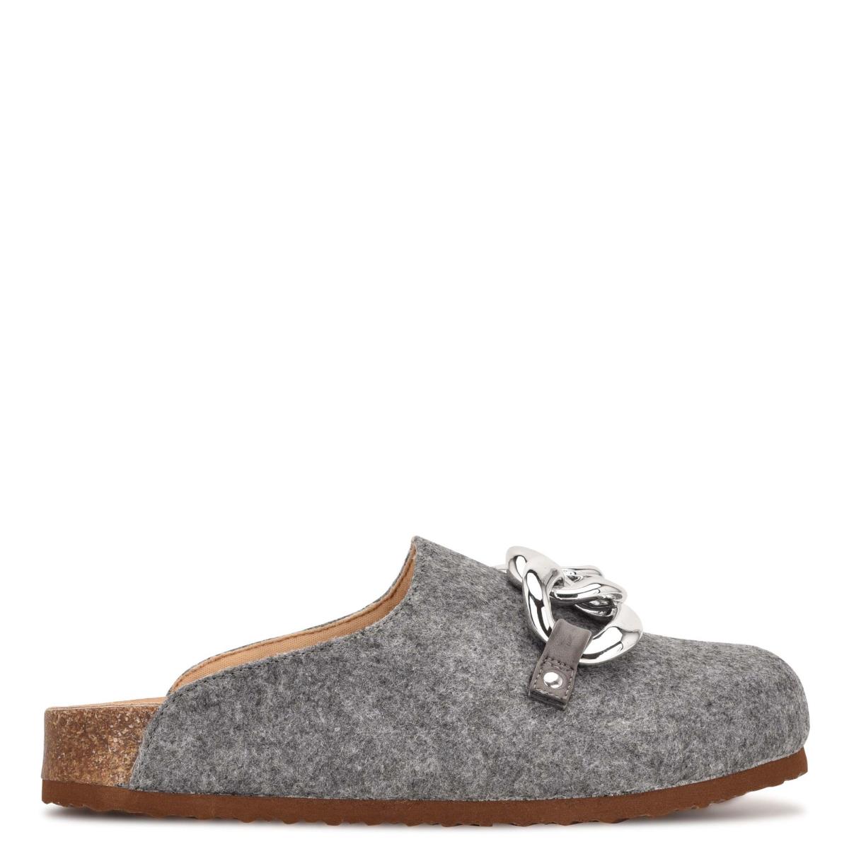 Dámské Boty Mules Nine West Everyth Cozy Šedé | 8743LTXIQ