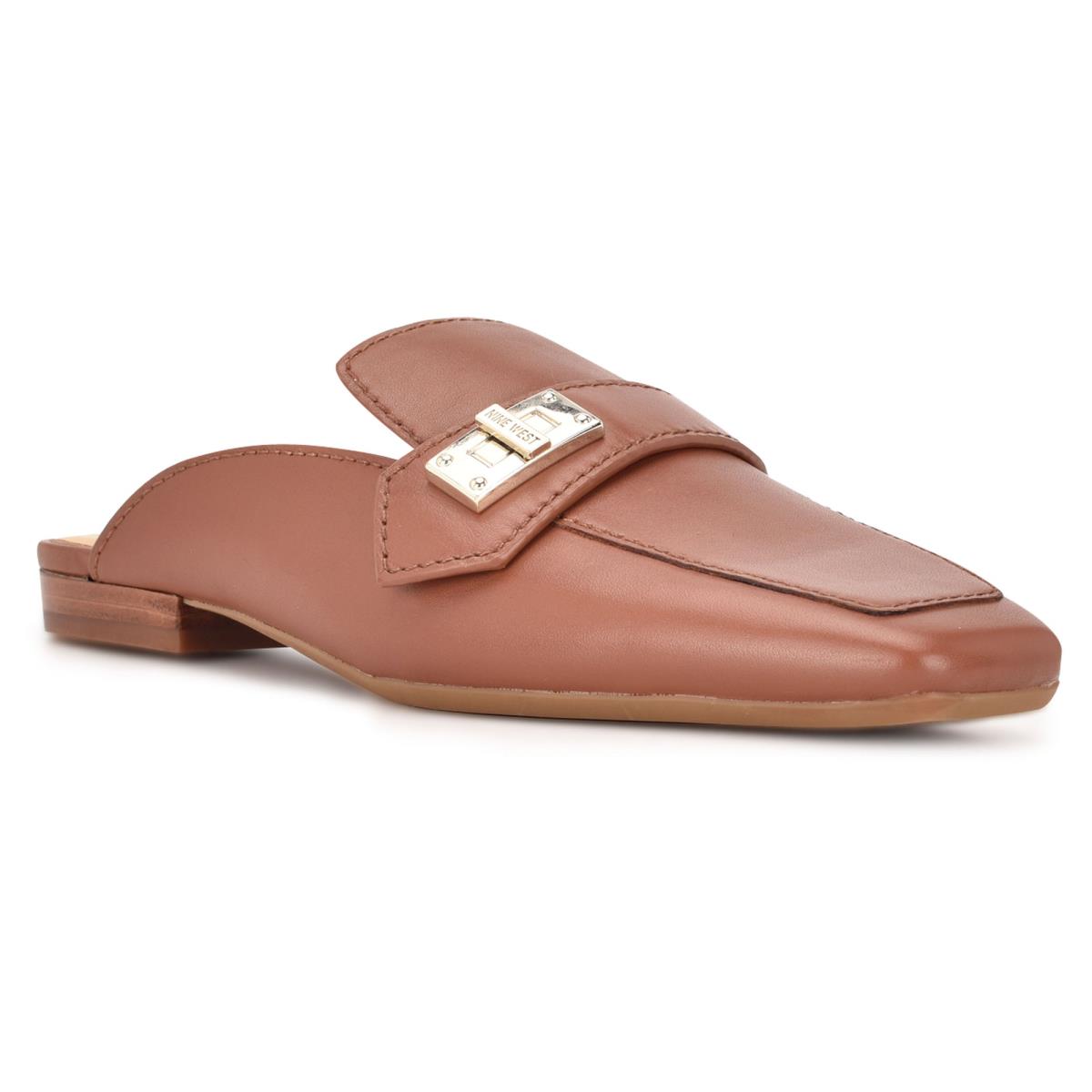 Dámské Boty Mules Nine West Neat 9x9 Loafer Káva | 3265PVSHT