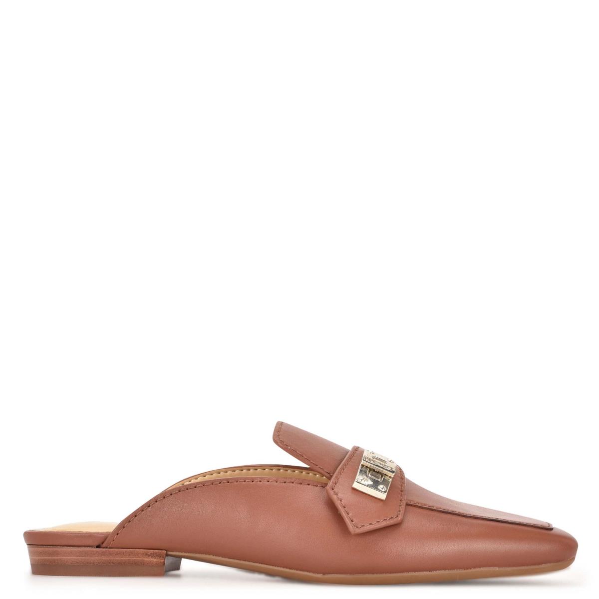 Dámské Boty Mules Nine West Neat 9x9 Loafer Káva | 3265PVSHT