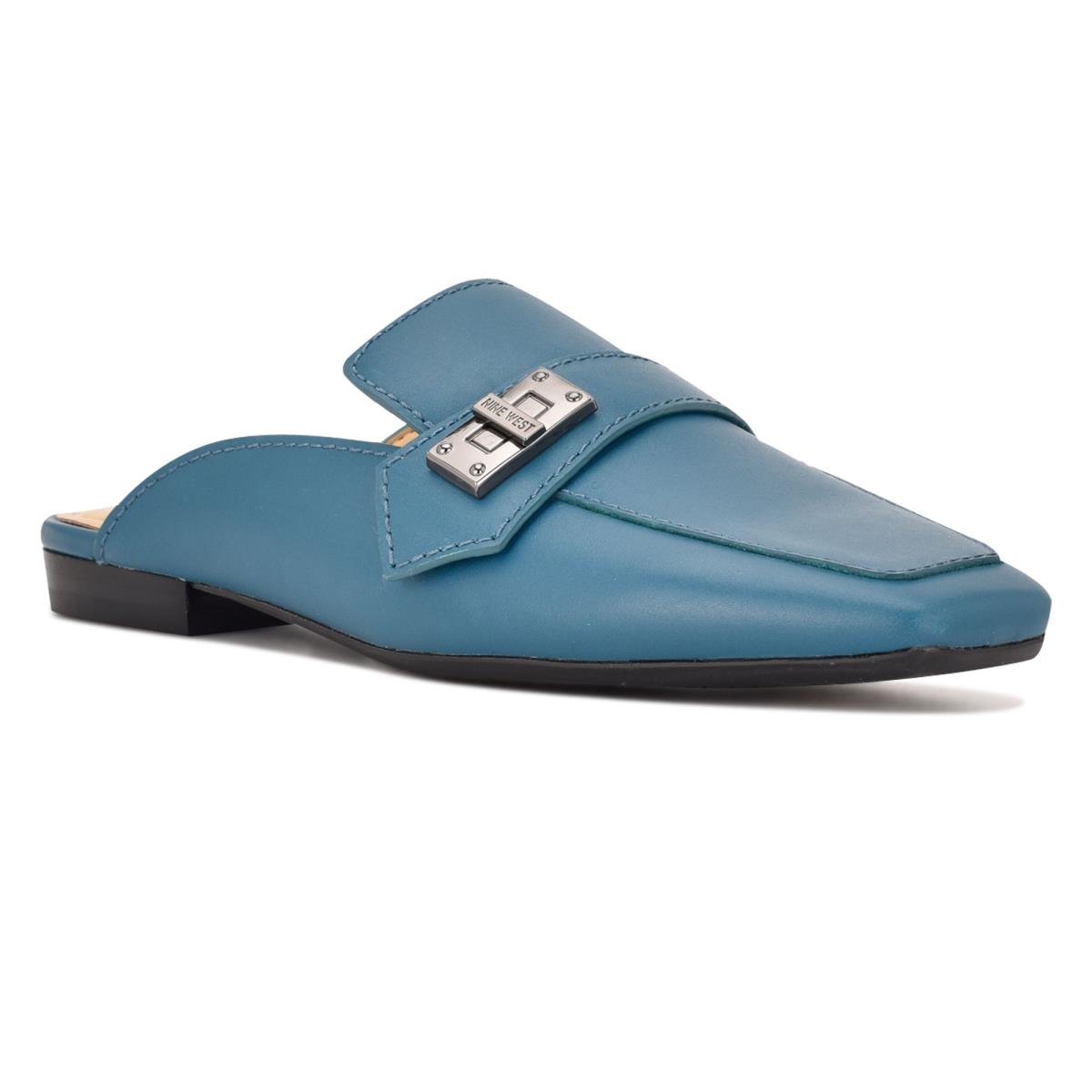 Dámské Boty Mules Nine West Neat 9x9 Loafer Tyrkysové | 9024ZXRHC