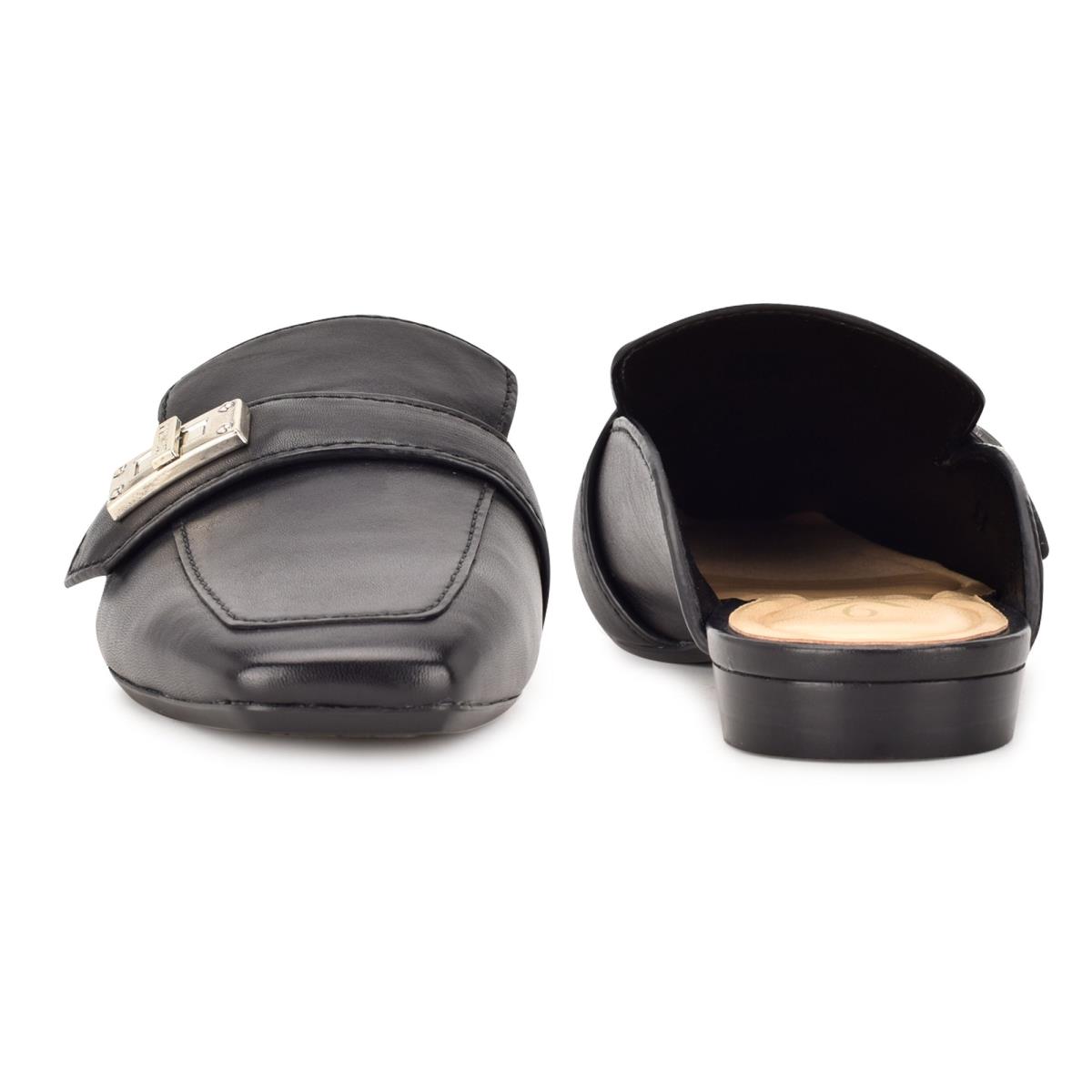 Dámské Boty Mules Nine West Neat 9x9 Loafer Černé | 9534AJBYZ