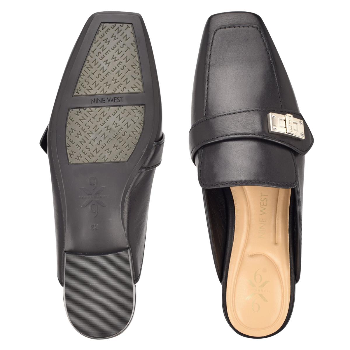 Dámské Boty Mules Nine West Neat 9x9 Loafer Černé | 9534AJBYZ