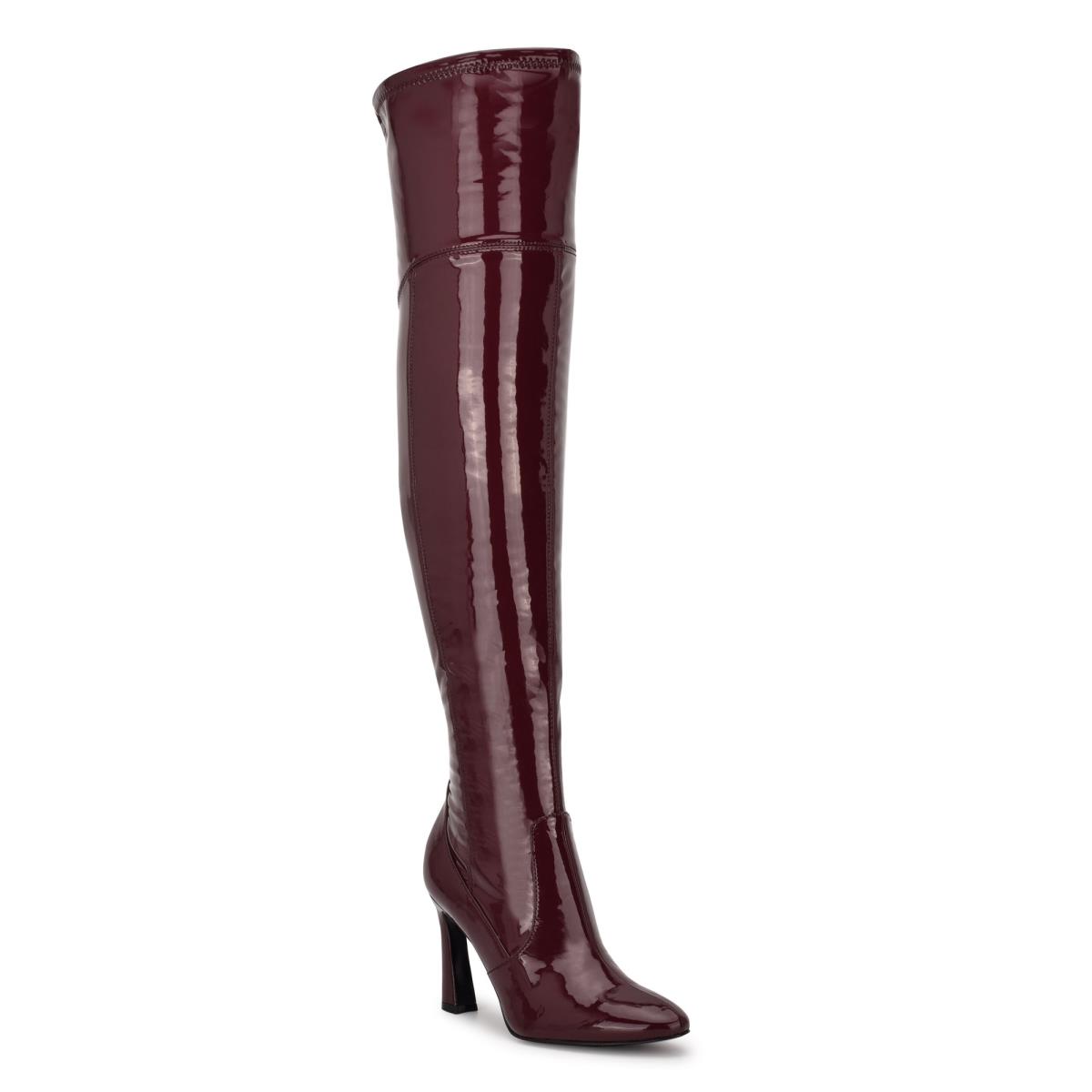 Dámské Boty Nine West Sizzle Over The Knee Heel Růžové | 6012JKUAR