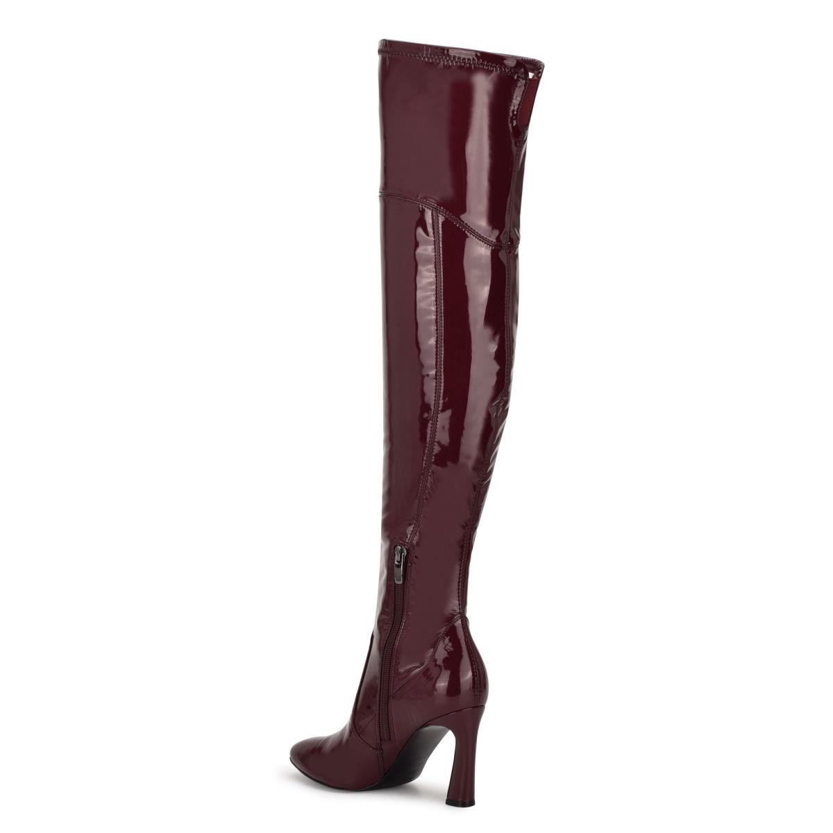 Dámské Boty Nine West Sizzle Over The Knee Heel Růžové | 6012JKUAR