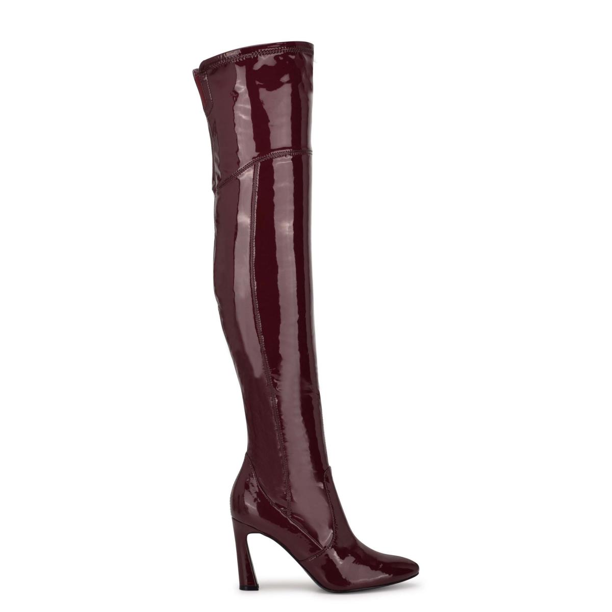 Dámské Boty Nine West Sizzle Over The Knee Heel Růžové | 6012JKUAR