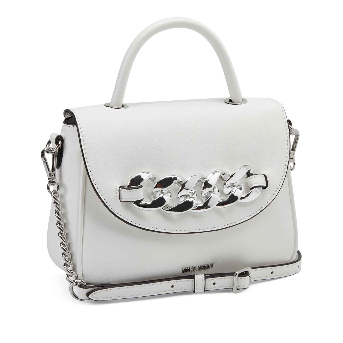 Dámské Crossbody Kabelky Nine West Addy Mini Top Handle Flap Bílé | 0395VFDQE