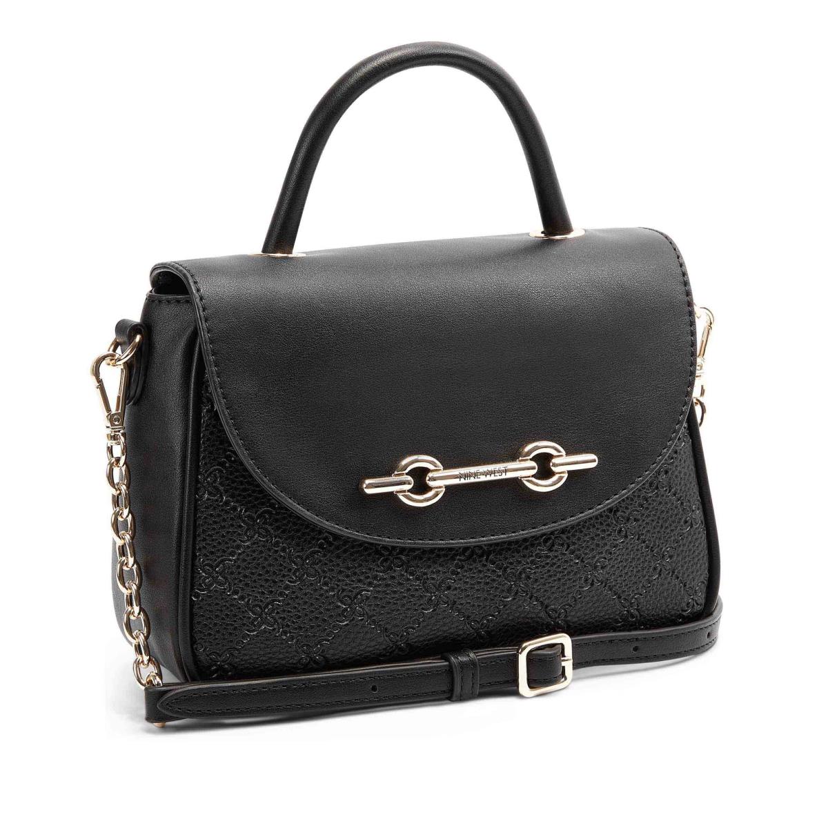 Dámské Crossbody Kabelky Nine West Addy Mini Top Handle Flap Černé | 2698LYZOU