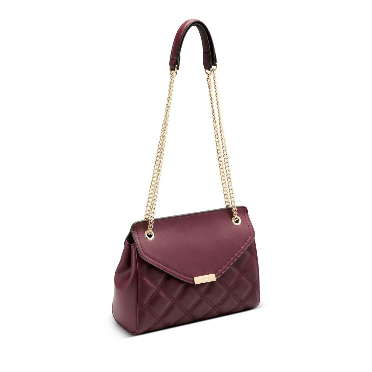 Dámské Crossbody Kabelky Nine West Ava Convertible Xbody Flap Claret | 6284EQGXB