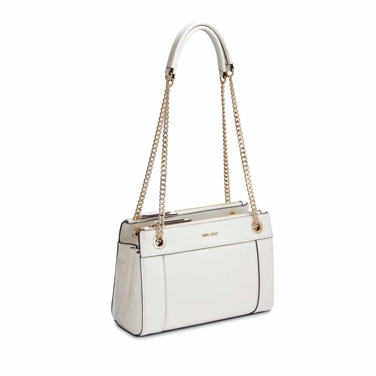 Dámské Crossbody Kabelky Nine West Ellie A List Bílé | 4956JHCUW