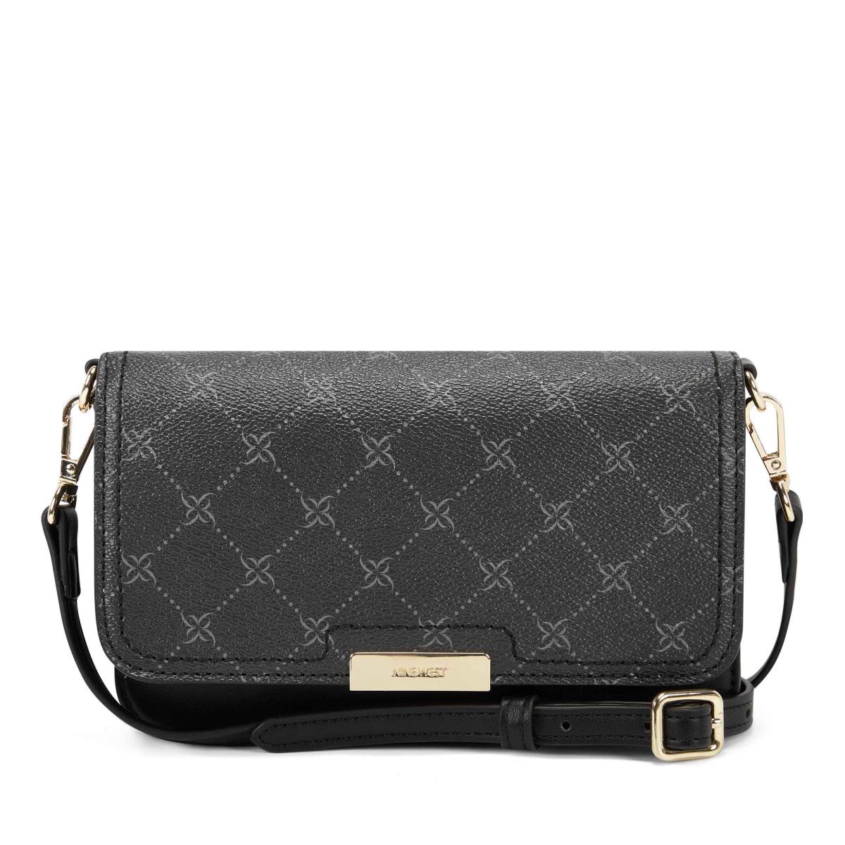 Dámské Crossbody Kabelky Nine West Lawson Wallet On A String Černé | 2568ZUQTY