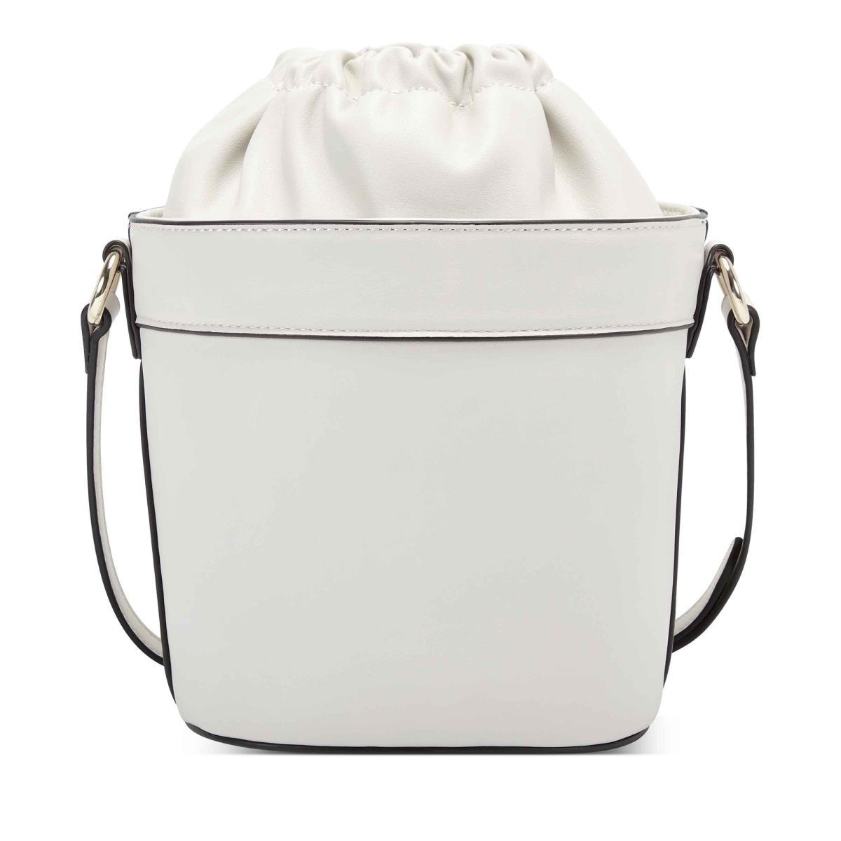 Dámské Crossbody Kabelky Nine West Laylin Drawstring Bucket Bílé | 9587YLIZO