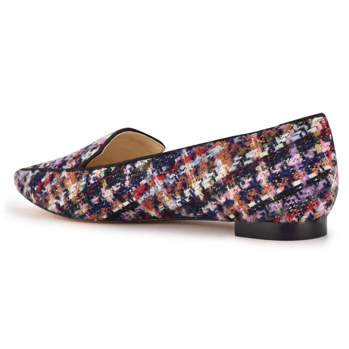 Dámské Flats Nine West Abay Smoking Blankyt Viacfarebný | 0671CDNTK