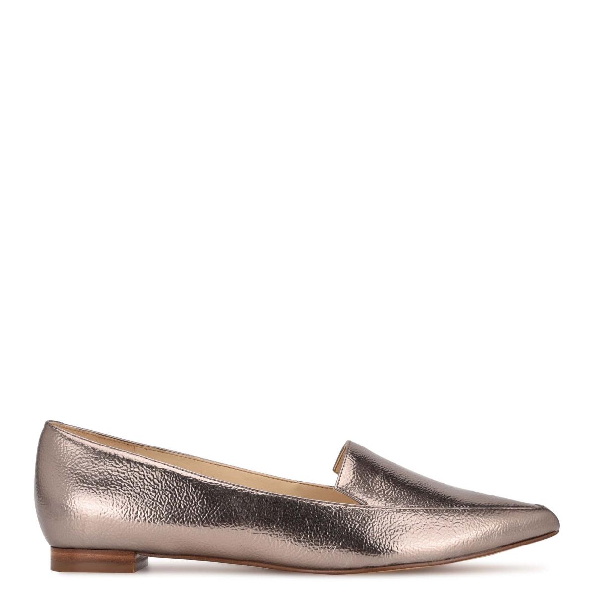 Dámské Flats Nine West Abay Smoking Hnědé | 2136QVIDM