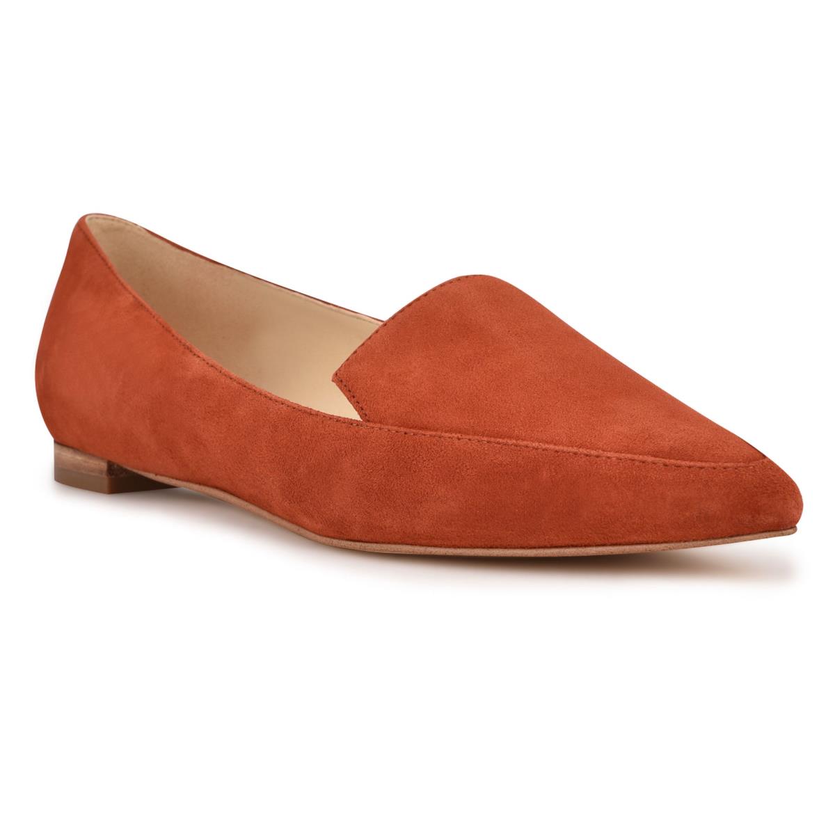 Dámské Flats Nine West Abay Smoking Červené | 1670PTMXJ