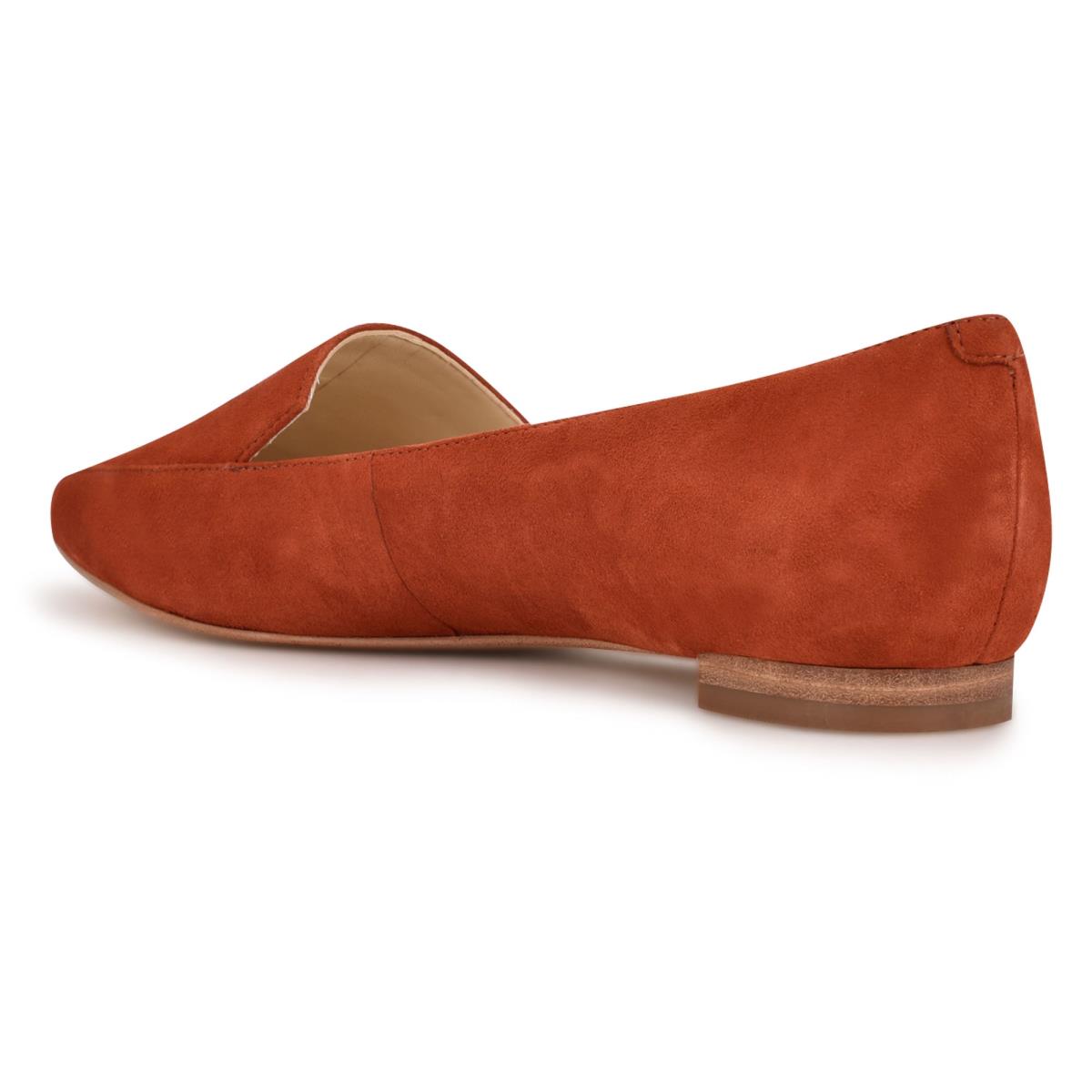 Dámské Flats Nine West Abay Smoking Červené | 1670PTMXJ