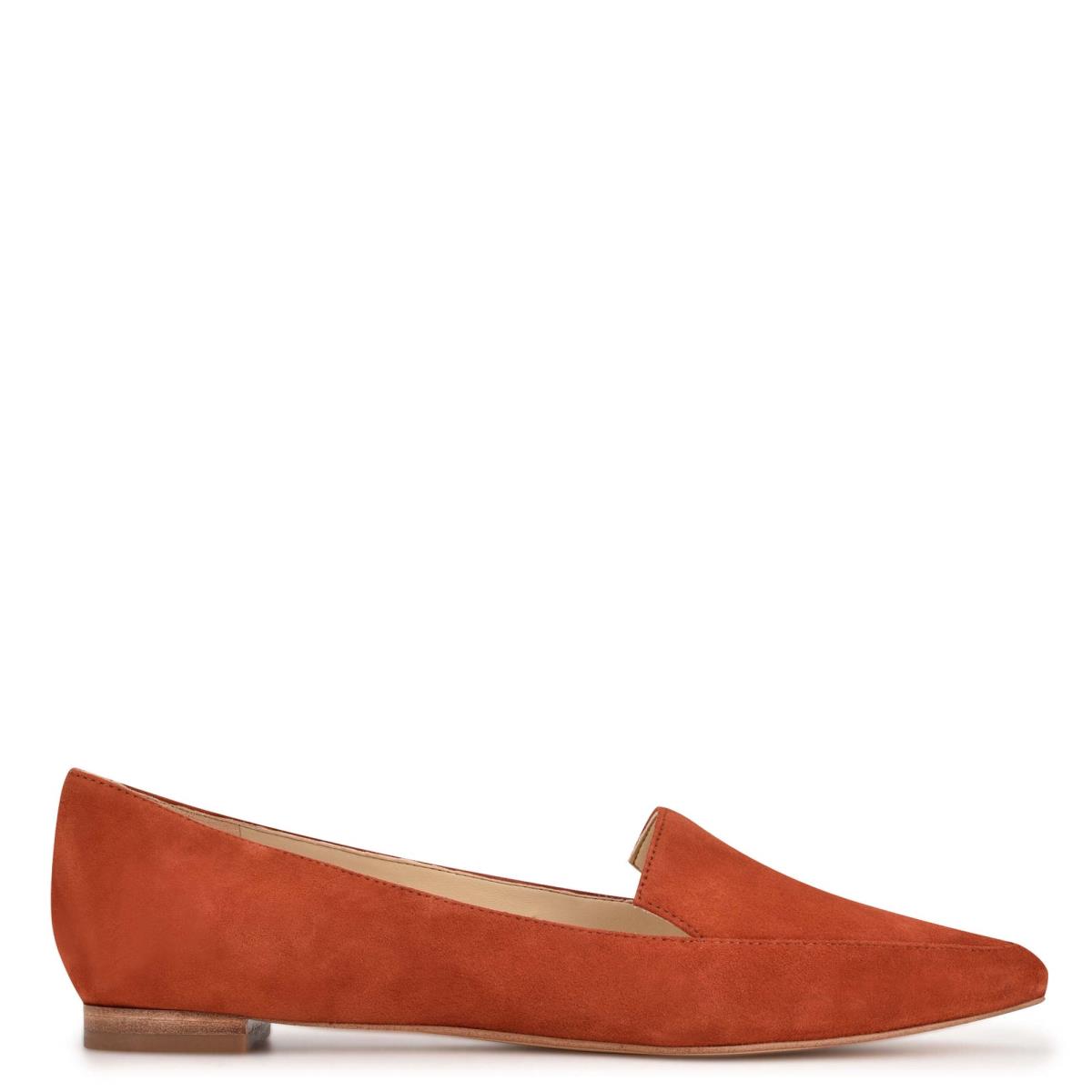 Dámské Flats Nine West Abay Smoking Červené | 1670PTMXJ