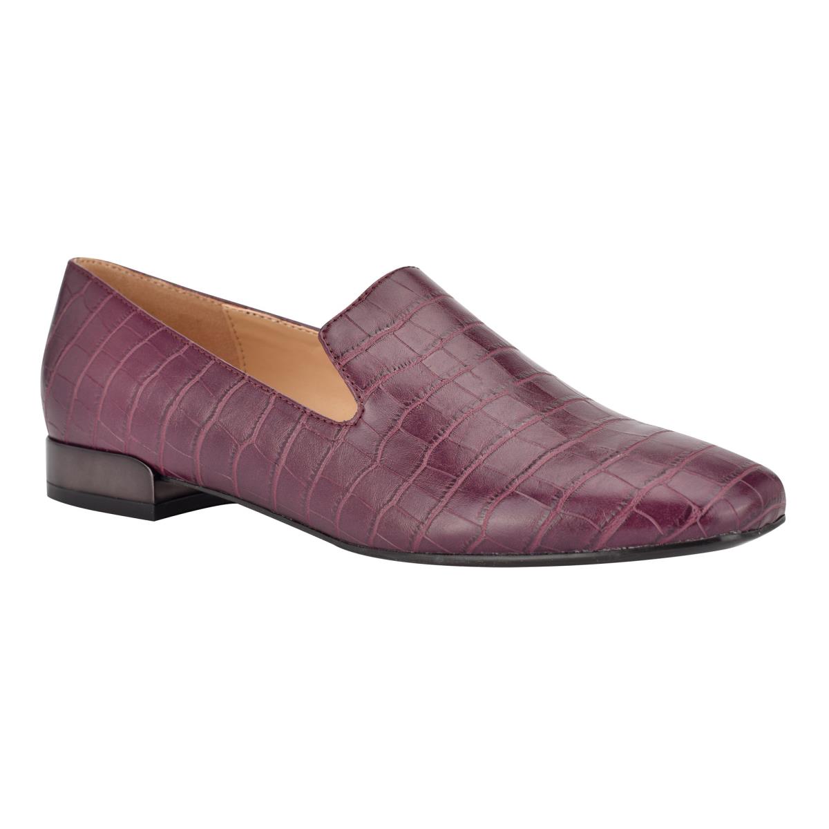 Dámské Flats Nine West Lisette Smoking Claret | 5281HIXWQ