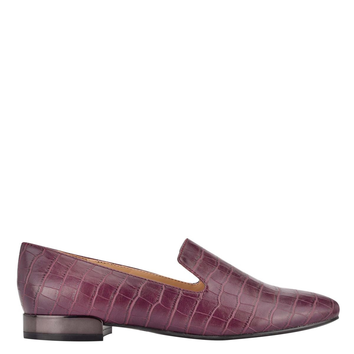 Dámské Flats Nine West Lisette Smoking Claret | 5281HIXWQ