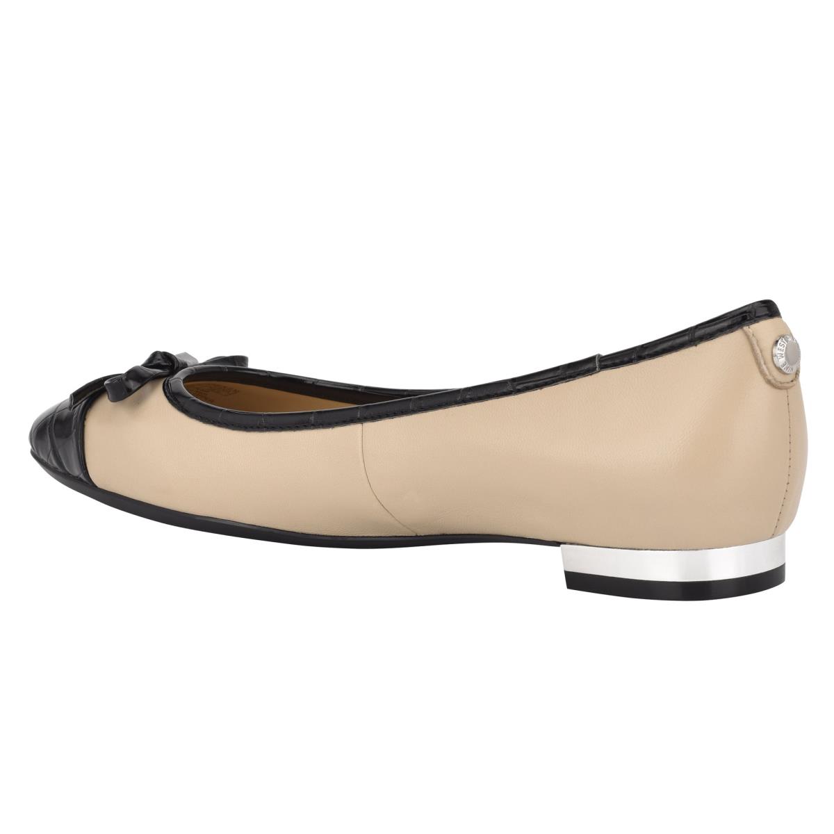 Dámské Flats Nine West Olly 9x9 Ballet Béžový Černé | 2879NOCRY