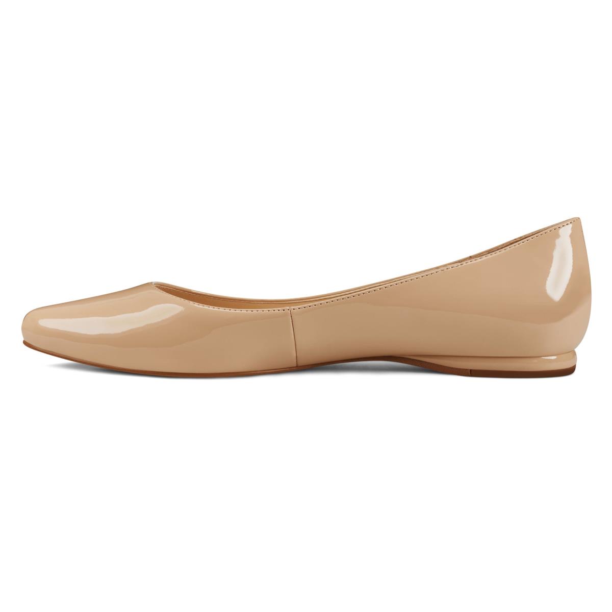 Dámské Flats Nine West Speakup Almond Špicí Světle Béžový | 0583JWQAO