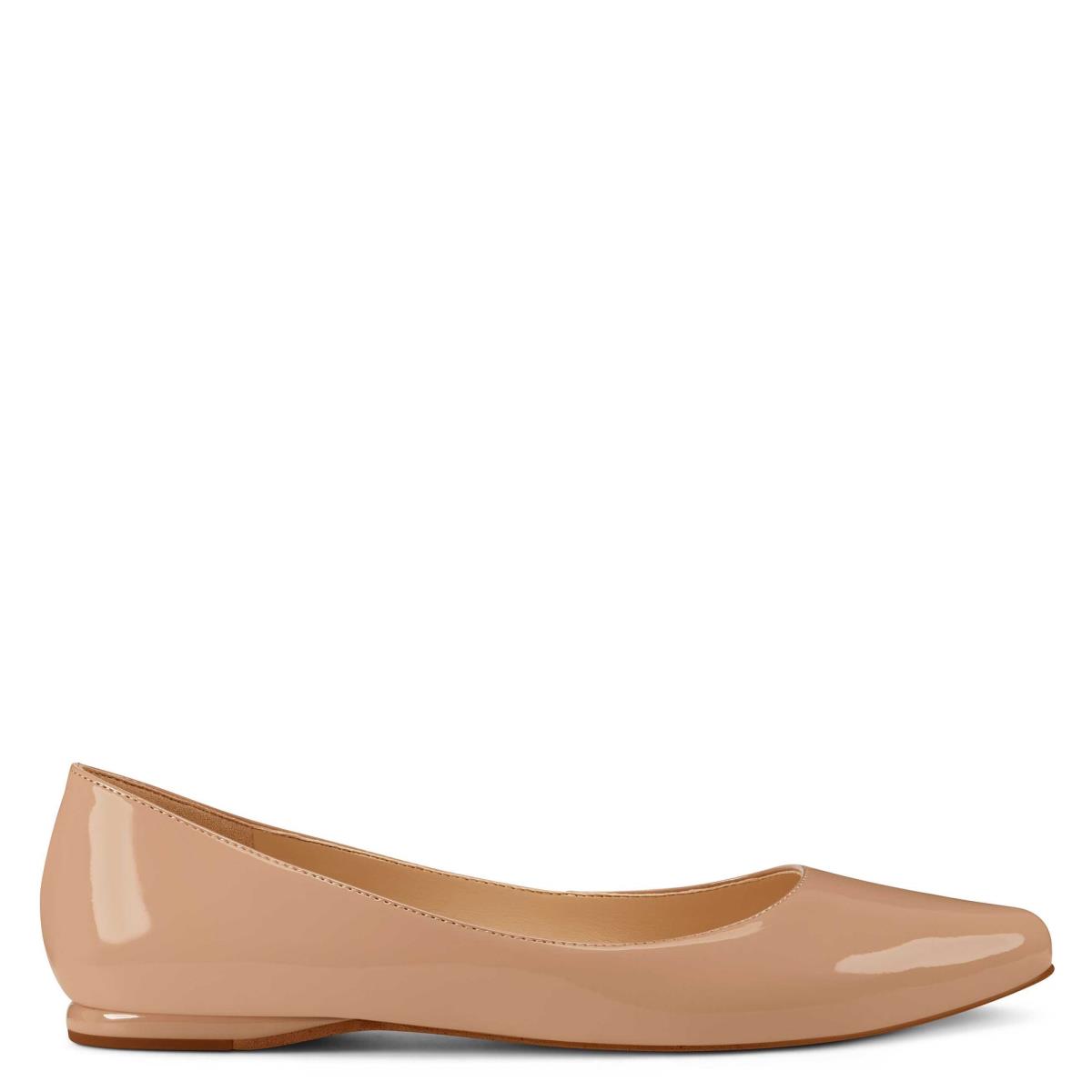 Dámské Flats Nine West Speakup Almond Špicí Šedé Hnědé | 5082MTDER