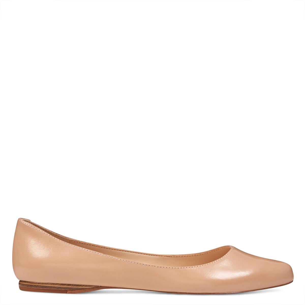 Dámské Flats Nine West Speakup Almond Špicí Béžový | 7605ARKOB