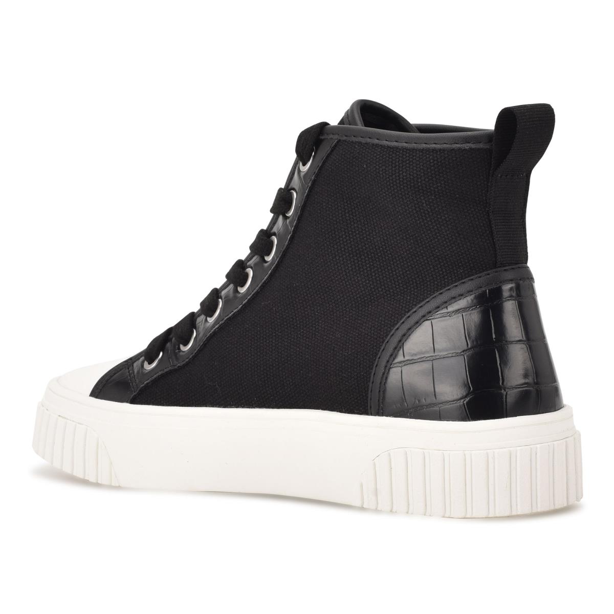 Dámské High Top Sneakers Nine West Dyiane Černé | 5479GFEXI