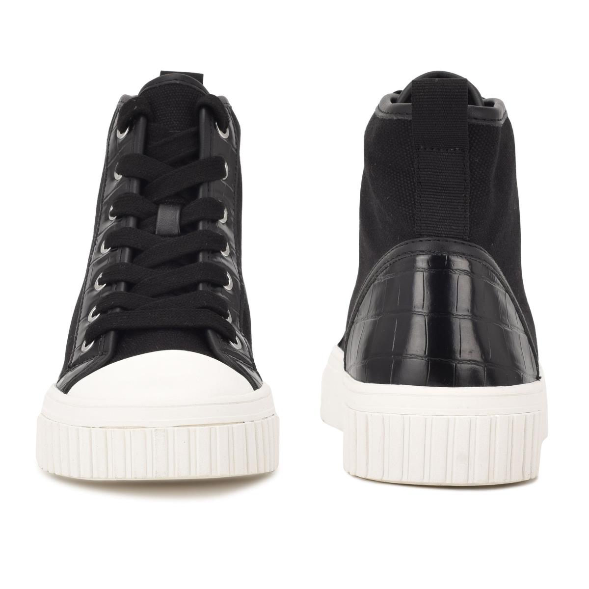 Dámské High Top Sneakers Nine West Dyiane Černé | 5479GFEXI