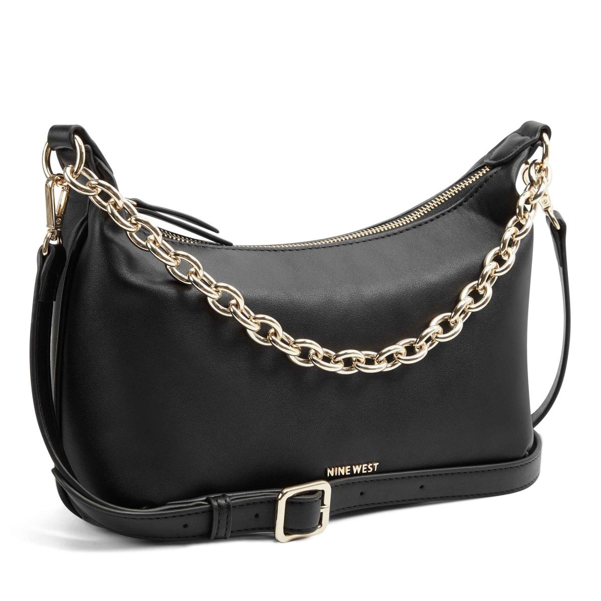 Dámské Kabelky Přes Rameno Nine West Ronnie Top Zip Shoulder Bag Černé | 1382DXJUG