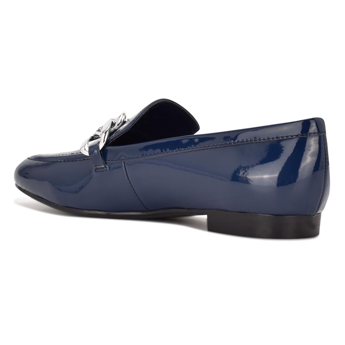 Dámské Loafers Nine West Chain Slip-On Blankyt | 7160BILMO