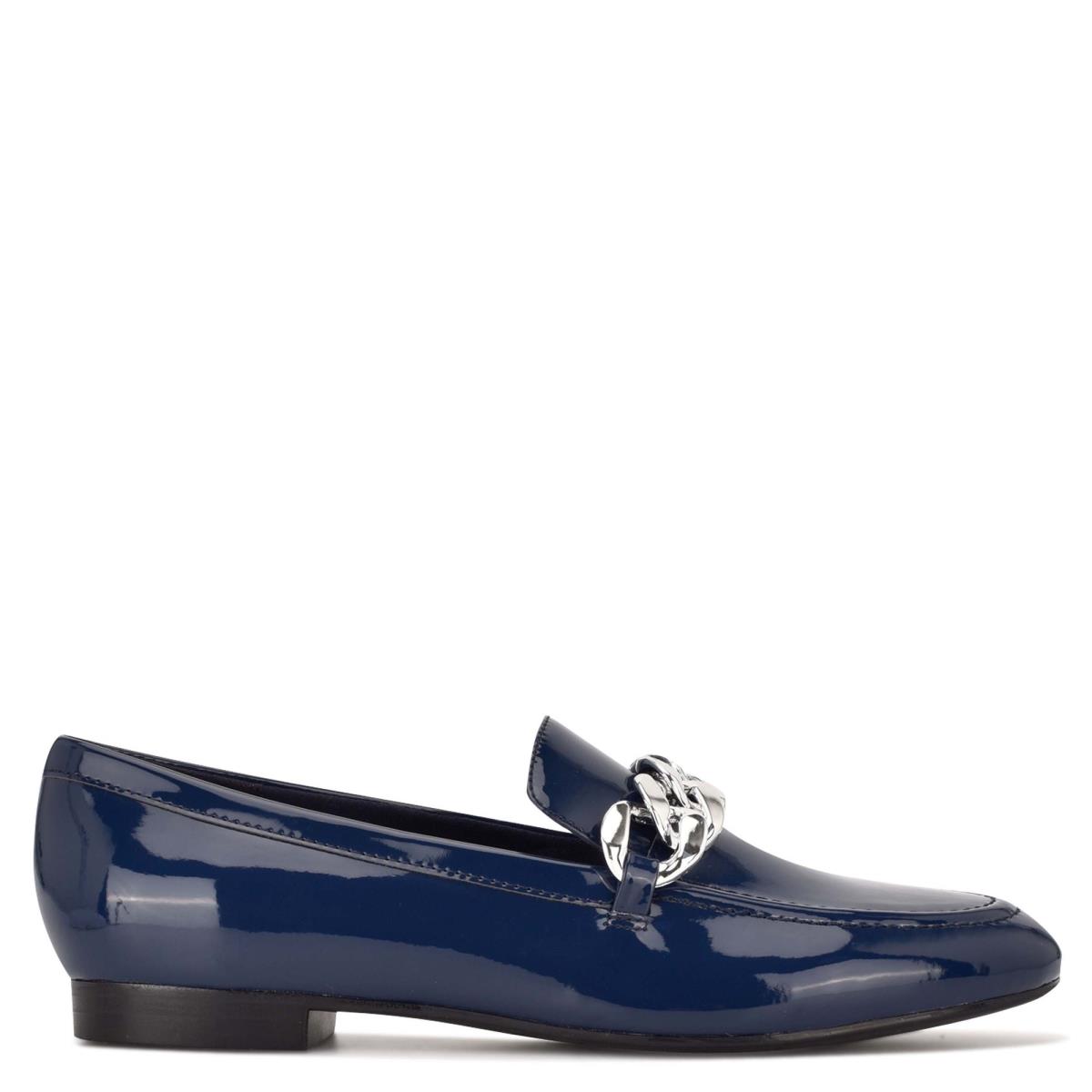 Dámské Loafers Nine West Chain Slip-On Blankyt | 7160BILMO