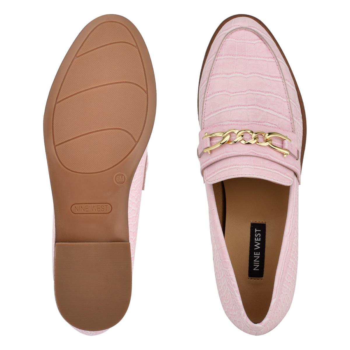 Dámské Loafers Nine West Onlyou Slip-On Růžové | 4159HENXQ