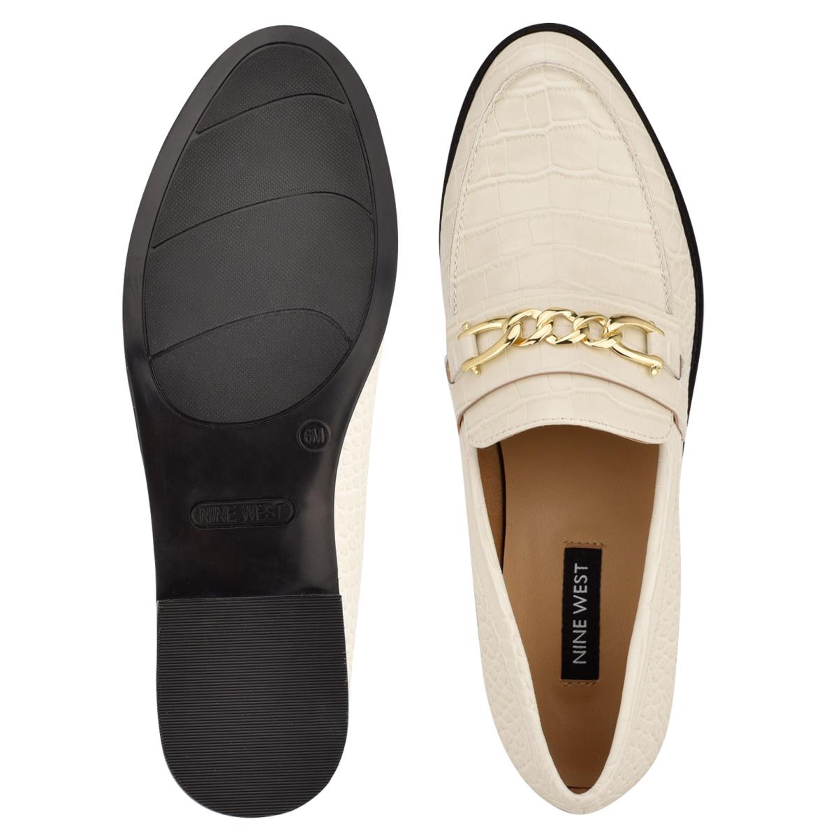 Dámské Loafers Nine West Onlyou Slip-On Béžový | 8421VRBDS