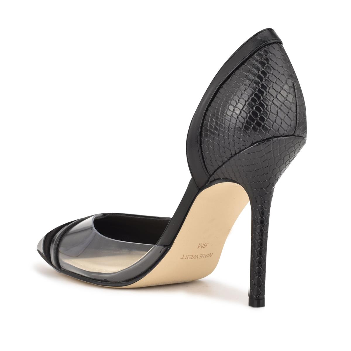 Dámské Lodičky Nine West Behave Pointy Špicí Černé | 9830TVELS