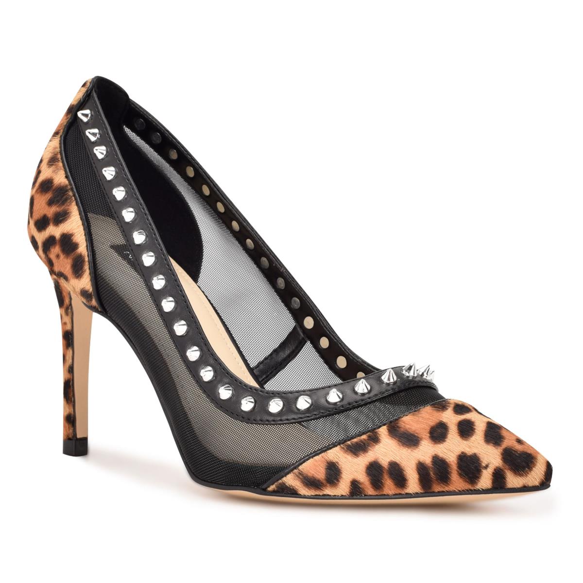 Dámské Lodičky Nine West Erian Pointy Špicí Leopard | 0498ZJONF