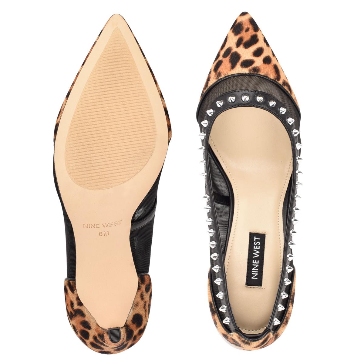 Dámské Lodičky Nine West Erian Pointy Špicí Leopard | 0498ZJONF