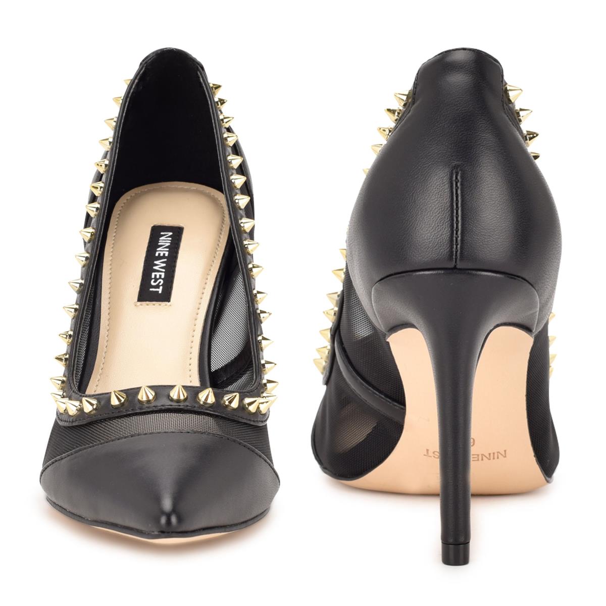 Dámské Lodičky Nine West Erian Pointy Špicí Černé | 5263LUWBO