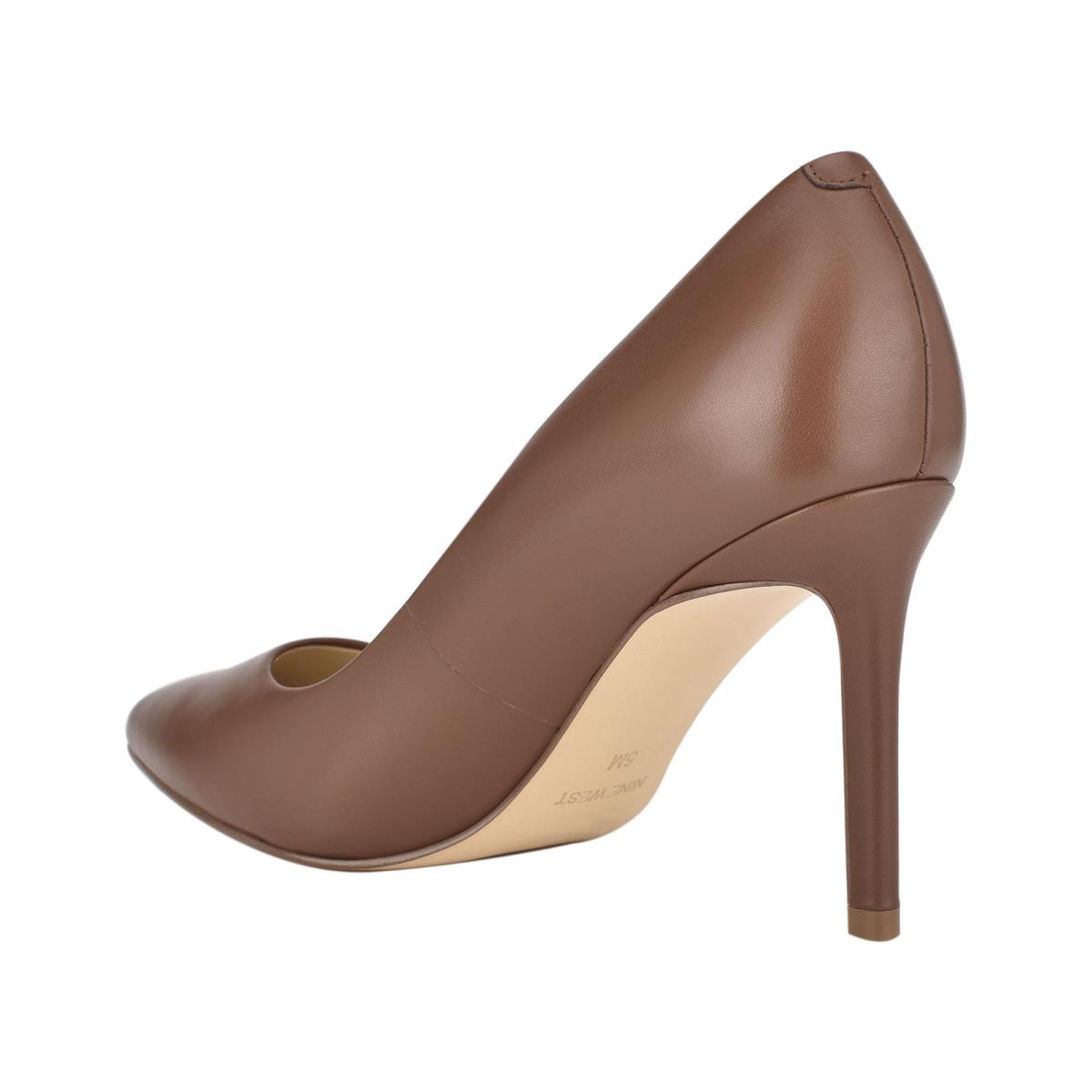 Dámské Lodičky Nine West Ezra Pointy Špicí Hnědé | 2408SHCWM