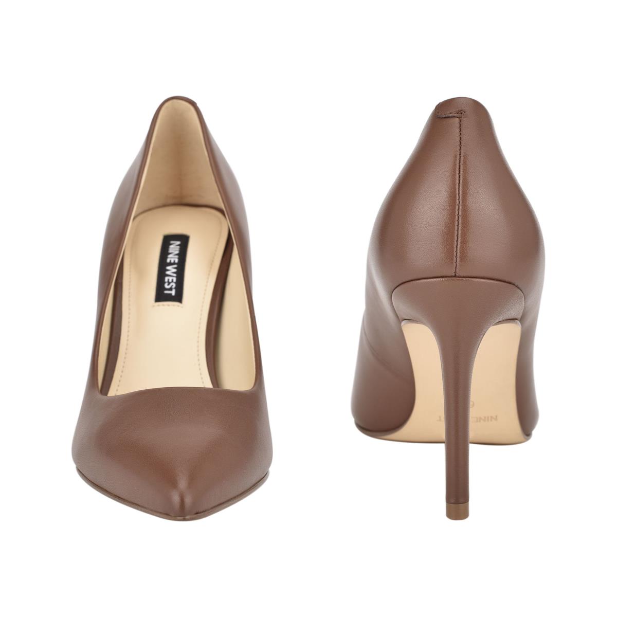 Dámské Lodičky Nine West Ezra Pointy Špicí Hnědé | 2408SHCWM