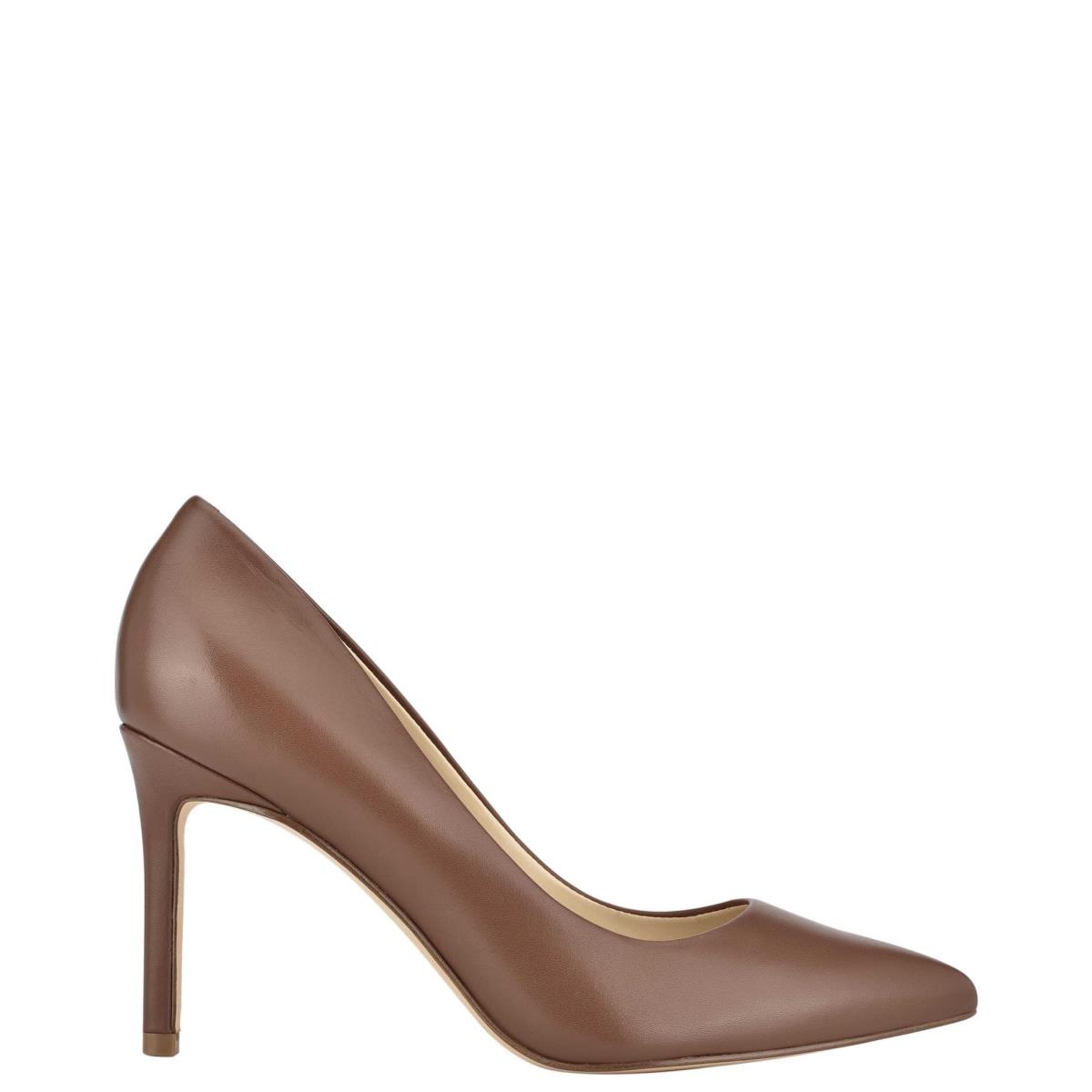 Dámské Lodičky Nine West Ezra Pointy Špicí Hnědé | 2408SHCWM