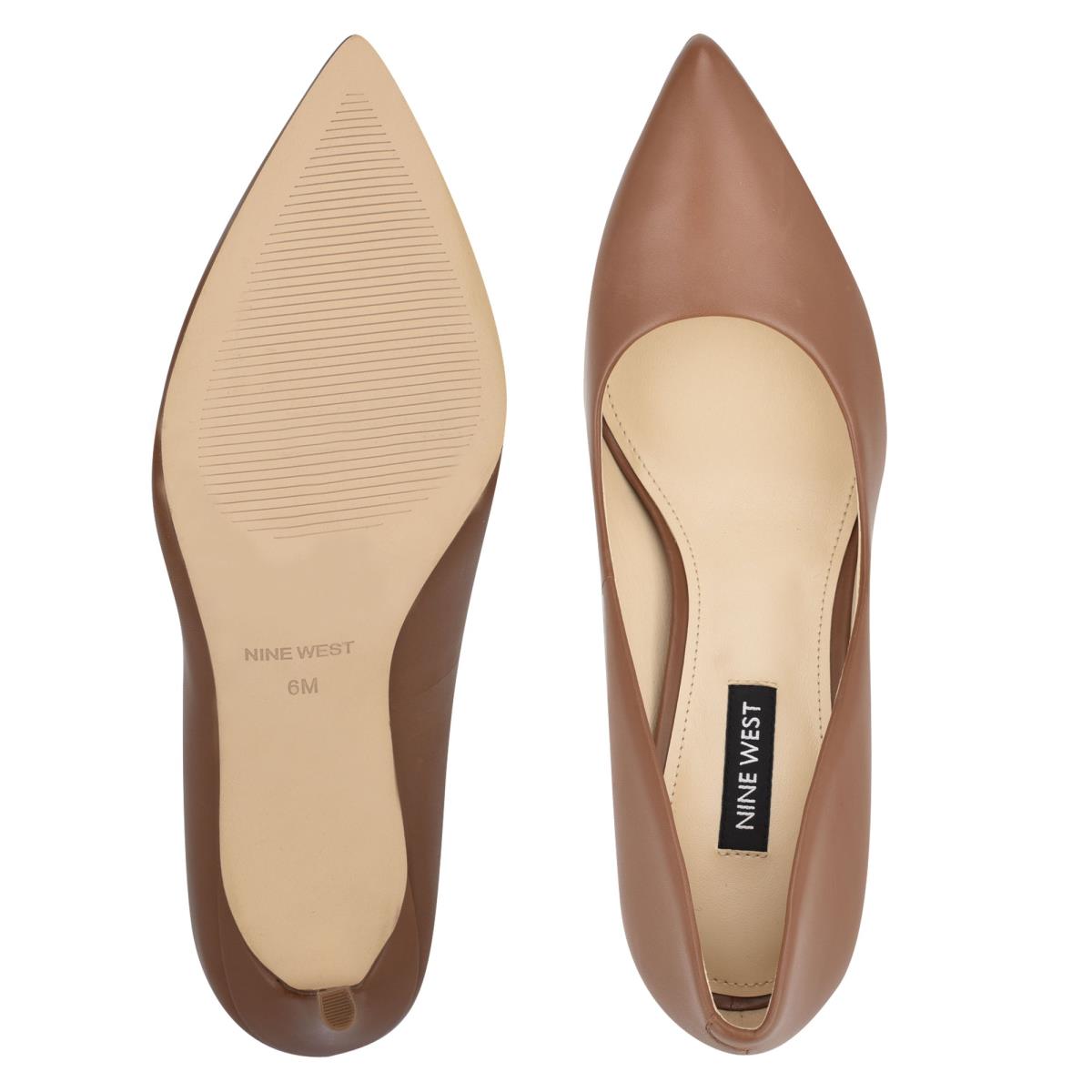 Dámské Lodičky Nine West Ezra Pointy Špicí Hnědé | 7259BVDPO