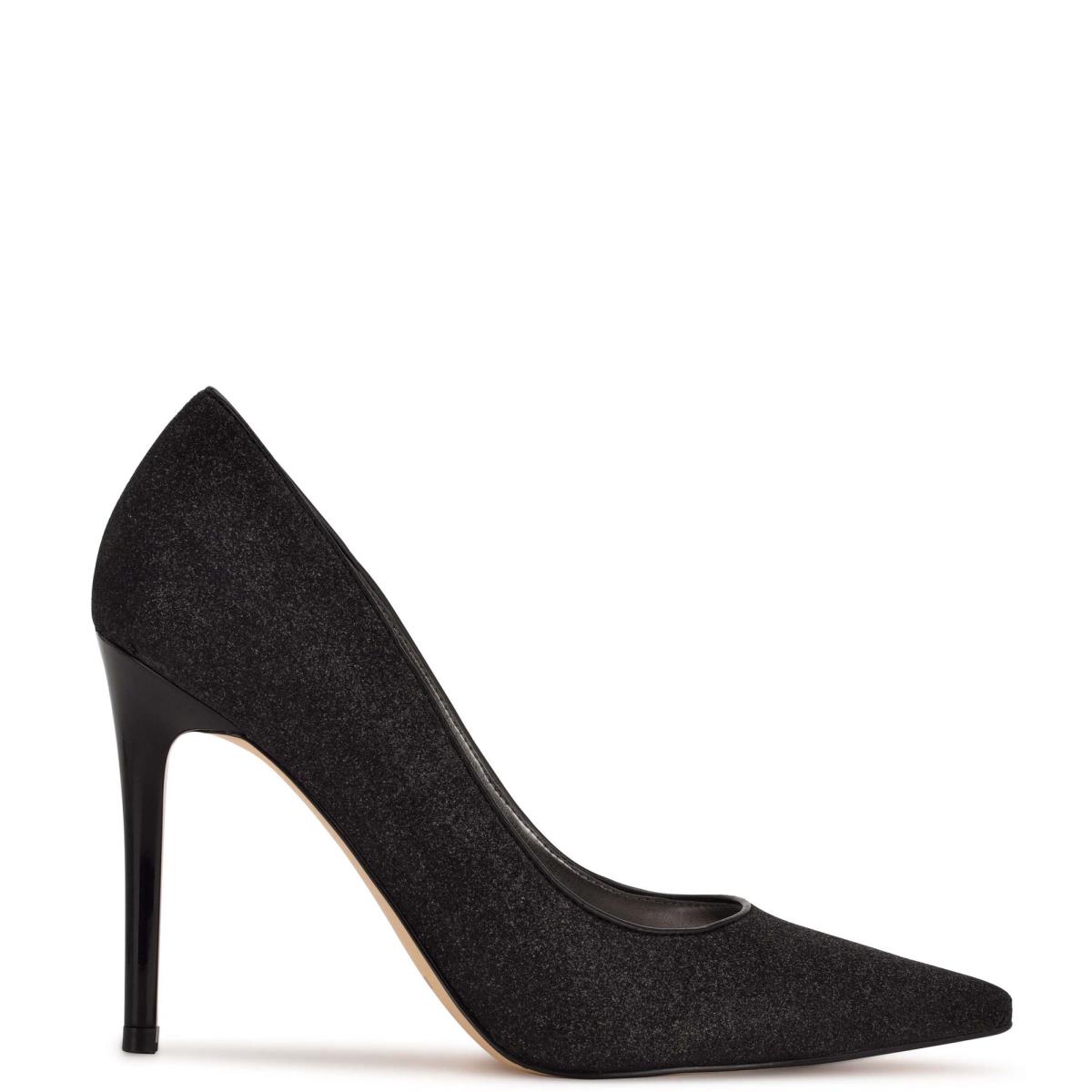 Dámské Lodičky Nine West Fresh Pointy Špicí Černé | 7428FXTGA