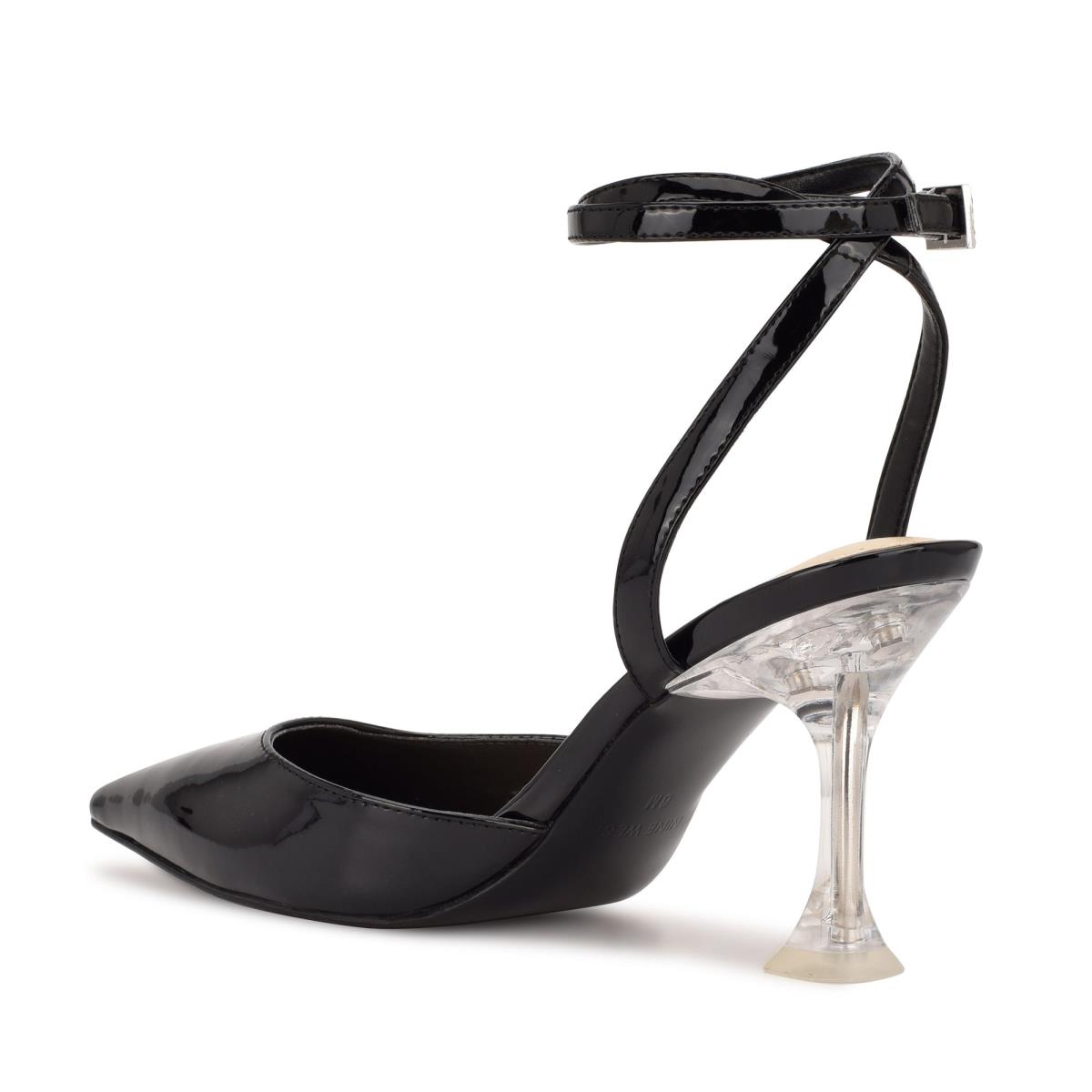 Dámské Lodičky Nine West Harlowe Ankle Páskové Černé | 6475XZSUF