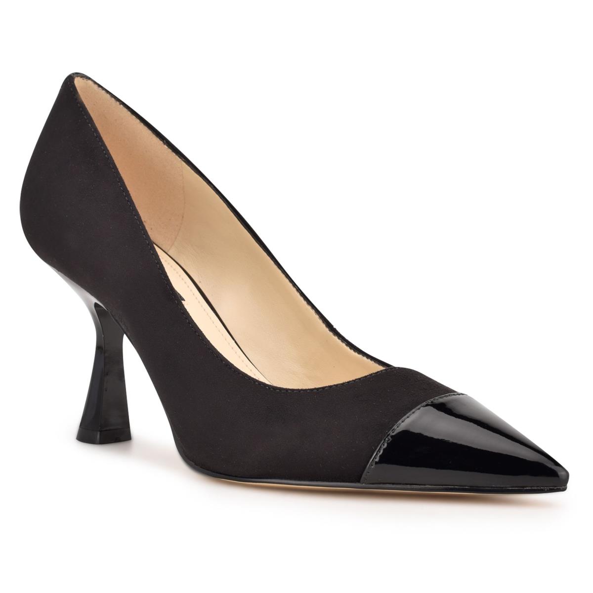 Dámské Lodičky Nine West Hippa Pointy Špicí Černé | 0693WCPTU